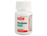 Rugby Meclizine 12.5mg Motion Sickness Caplets, 100 Count