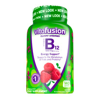 Vitafusion B-12 1000 mcg Per Serving Gummy Vitamins Raspberry Flavor 140 Count