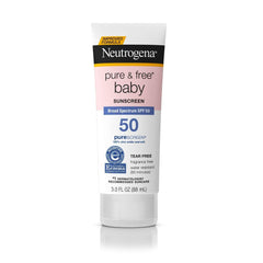 Neutrogena Pure and Free Baby Sunscreen Broad Spectrum SPF 50 3 fl oz