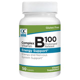 Quality Choice Complex Vitamin B100 Energy Tablets, 500 Count - Pack of 1