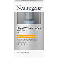 Neutrogena Rapid Wrinkle Repair Moisturizer With Sunscreen SPF 30 Cream, 1 Ounce