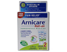 Boiron Arnicare Roll-On Homeopathic Medicine Twin Pack (2 Tubes) 6 Oz Total