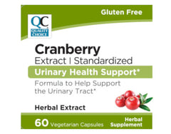 Quality Choice Cranberry Extract Vegetarian Capsules 60 ct