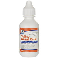Quality Choice Saline Nasal Relief Moisturizing Spray 1.5 Ounce