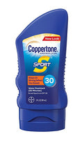 Coppertone Sports Sunscreen SPF 30, Lotion 3 Ounce Each