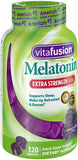 Vitafusion Extra Strength Melatonin Vitamins Blackberry Flavor, 5mg, 120 Gummies per Pack