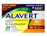 Alavert Allergy Disintegrating Citrus Burst 10mg Antihistamine 60 Tablets