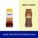 Coppertone Tanning Sunscreen Lotion SPF 15, 8 Fl. Oz. - Pack of 1