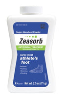 Zeasorb Antifungal Treatment Powder Athletes Foot 2.5 Ounce