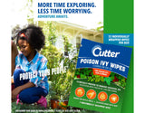Cutter Poison Ivy Wipes, 12 Individually Wrapped Wipes per Package - Pack of 1